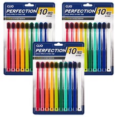 크리오 퍼펙션 초극세모 칫솔, 10개입, 3세트