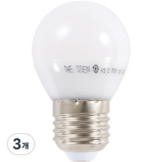 THESSEN LED 인치구 5W, 전구색, 3개
