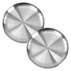 kitchen U Camping Sketch 不鏽鋼圓盤, 單一顏色, 2個