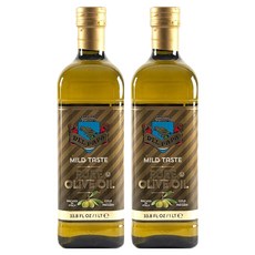 德爾帕帕純橄欖油, 1L, 2個