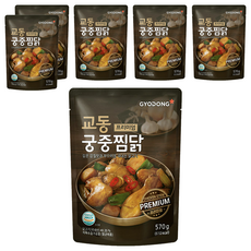 교동식품 프리미엄 궁중찜닭, 570g, 6개