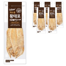 해맑은푸드 제수용 황태포 2미, 120g, 6개