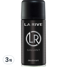 라리브 갈란트 퍼퓸 데오드란트, 150ml, 3개
