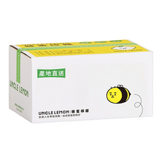 UNCLE LEMON 檸檬大叔 蜂蜜檸檬膠囊 12入, 396g, 1盒