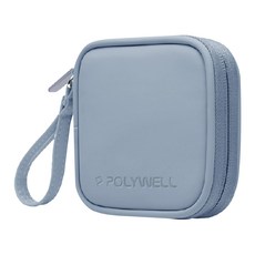 POLYWELL 寶利威爾 迷你隨身收納包, PW15-T65-0332, 藍色, 1個