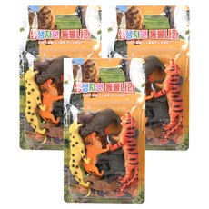 OZ TOY 生動自然動物王國公仔, 3套