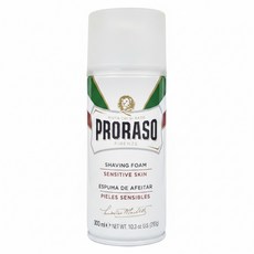 PRORASO 刮鬍泡 溫和敏弱, 300ml, 1瓶
