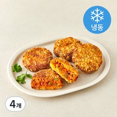 하늘푸드 불닭맛 볼카츠 10개입 (냉동), 750g, 4개