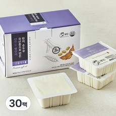 한둘 명인이 국산콩으로 만든 한끼 순두부, 900g, 5개