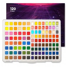 DADA 水彩固體顏料PP盒, 740g, 120色