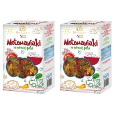 Bartolini 交通工具造型義大利麵 250g, 無人工色素, 天然蔬菜成分, 2盒