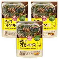 OTTOGI 不倒翁 釜山機張郡海帶湯, 500g, 3包