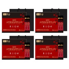 Jungwonsam 6年根高麗紅蔘精華飲 30條入+購物袋, 300g, 4組