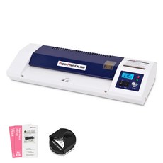 PAPER FRIEND 護貝機 PL-350D + A4護貝膜100張 + 圓角器 HR-101, A3