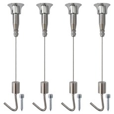 簡約天花板圓錐掛鉤, 混合顏色, 5個