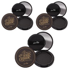 Luk FiXX 髮際線修飾氣墊粉餅 7.5g, 深棕色, 3個