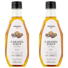 몽크슈 카라멜향시럽 WITH 알룰로스, 530g, 2개