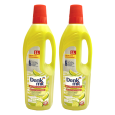 dm Denk mit 萬用檸檬清潔劑 家庭清潔 適用於浴室、客廳, 1L, 2瓶