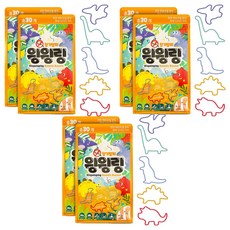 윙윙링 향기팔찌 공룡친구들 30p, 48g, 6개