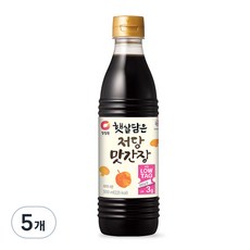 햇살담은 저당 맛간장, 500ml, 5개