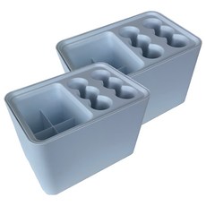 O.Laple 玄關門現代風格10孔雨傘架, 白色, 2個