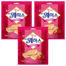 HAITAI 海太 草莓迷你威化餅, 150g, 3包