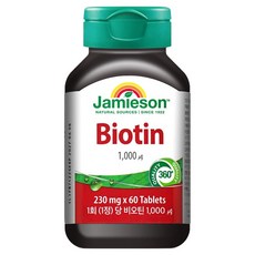 Jamieson 健美生 生物素錠 230mg, 1罐, 60顆