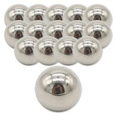 ButtonKing 半圓頂鈕扣 10mm, 鎳, 15個