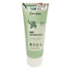 Derma 寶寶有機舒敏萬用膏, 蘆薈杏仁油深層滋潤, 新生兒嬰兒敏感肌適用, 0%香精, 99%天然萃取, 100ml, 1條