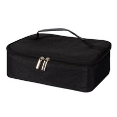 Make Me 男女通用迷你日常保溫保冷便當袋 午餐袋, 黑色