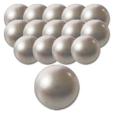 ButtonKing 半圓頂鈕扣 10mm, 霧面鎳, 15個