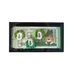 멜로우스토리 추석선물 가을걷이 배추와 만 원권 용돈 봉투 세트, 혼합색상, 1세트