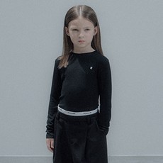 로아앤제인 골지 로제 티셔츠