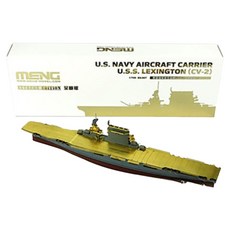 Meng Model 1/700 CV-2 Lexington Extreme 美國海軍航空母艦ES007塑料模型戰艦, 1個