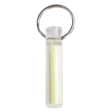 NiGlo Gear Maker Glows 螢光蓄光 附扣件 + 鑰匙圈 夜間安全 環保節能, 透明色, 1個