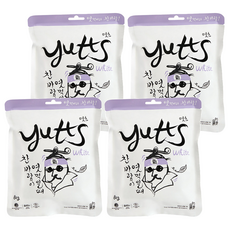 yutts White麥芽糖米糖 寒風送暖, 80g, 4包