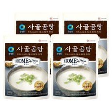 청정원 호밍스 사골곰탕, 300g, 4개