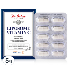 닥터브라이언 리포좀 비타민C 24g, 5개, 30정