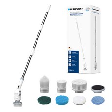 블라우풍트 7 WAY 파워스핀 무선 욕실 청소기, BLP-BC221WAP, 혼합색상