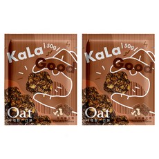 Oat+ 燕麥一口酥 可可爆米香 香醇可可結合糙米 鹹香零嘴, 50g, 2包