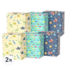 Walgadaks 包裝紙 Boy 6入組, 本品, 2個