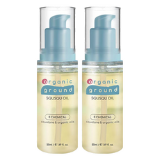 오가닉그라운드 스쿠스쿠오일, 50ml, 2개