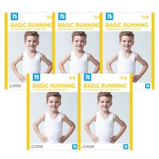 TRY 男款棉質舒適無袖T恤 5入