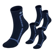 Columbia 哥倫比亞 Expert 緩震中筒襪 CBCEXMDS 5入組, 海軍藍, 1套