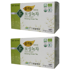 보성제다 유기농 아름다운 보성녹차, 1.1g, 25개입, 2개 1.1g, 25개입, 2개