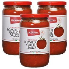 MANTOVA 曼托瓦 烤大蒜番茄醬, 680g, 3個