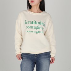 닷이프 파스텔 감성 레터링 맨투맨