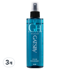갸스비 그로스&하드 스타일링 미스트, 3개, 250ml