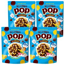 오리온 오!그래놀라팝 초코바나나, 380g, 4개