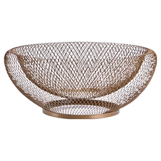 Winprice 現代鋼線水果籃, 咖啡色